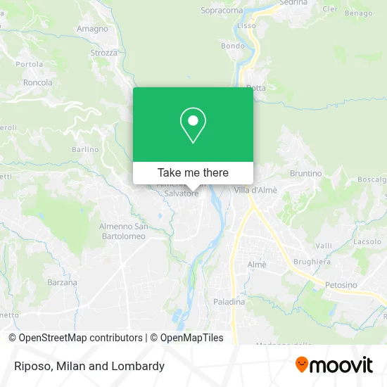 Riposo map