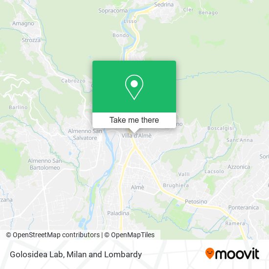 Golosidea Lab map
