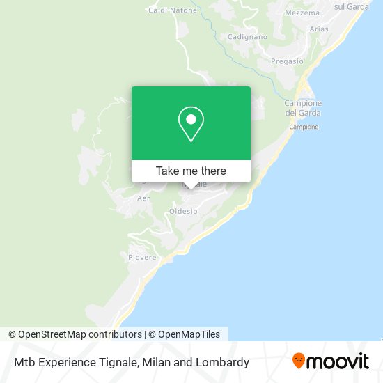 Mtb Experience Tignale map
