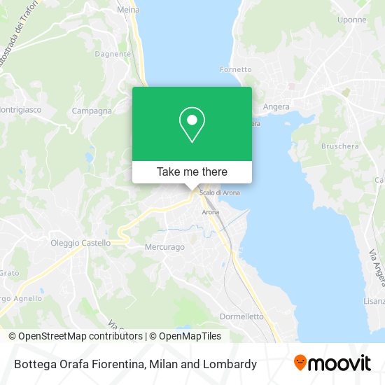 Bottega Orafa Fiorentina map