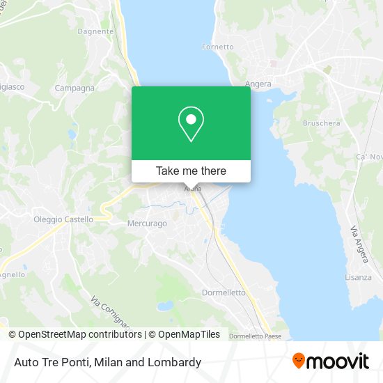 Auto Tre Ponti map