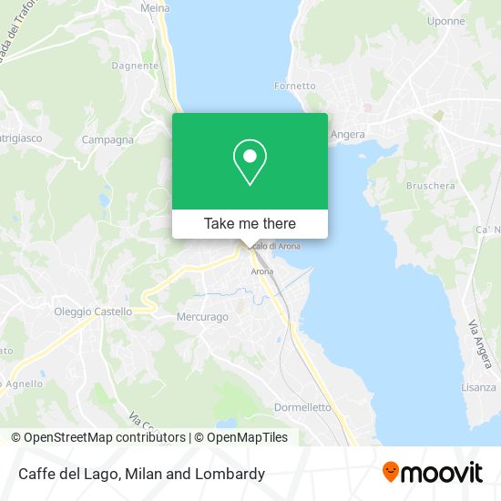 Caffe del Lago map