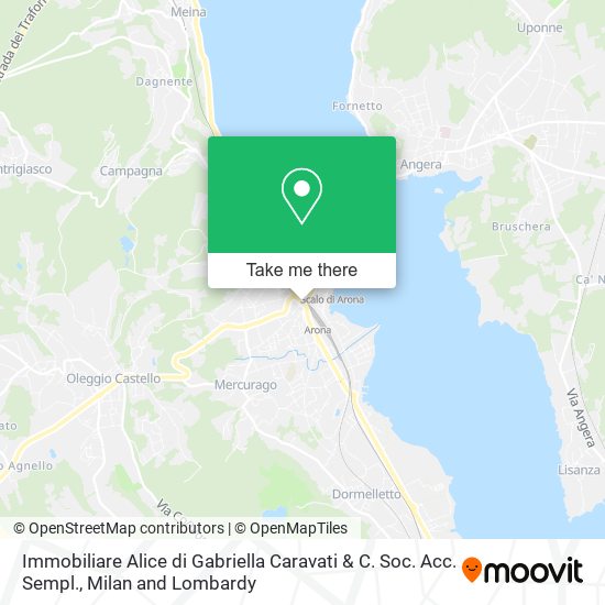 Immobiliare Alice di Gabriella Caravati & C. Soc. Acc. Sempl. map