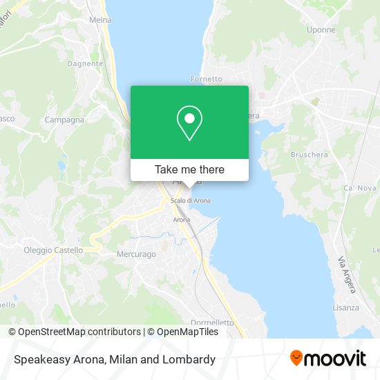 Speakeasy Arona map