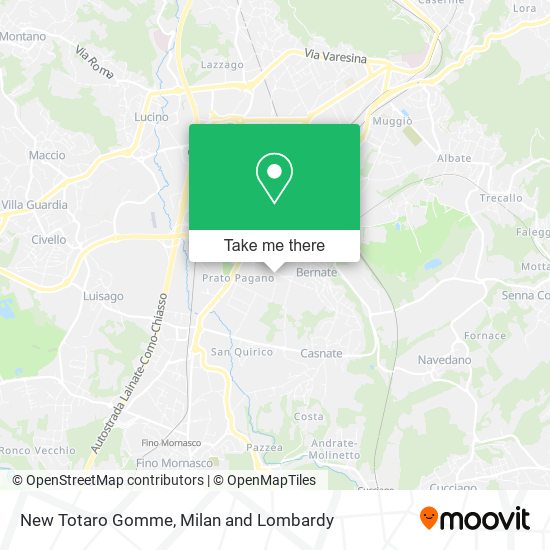New Totaro Gomme map
