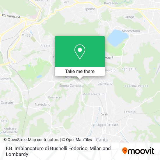 F.B. Imbiancature di Busnelli Federico map