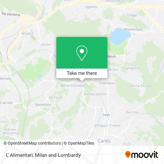 L' Alimentari map