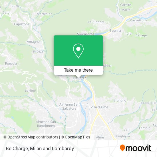 Be Charge map