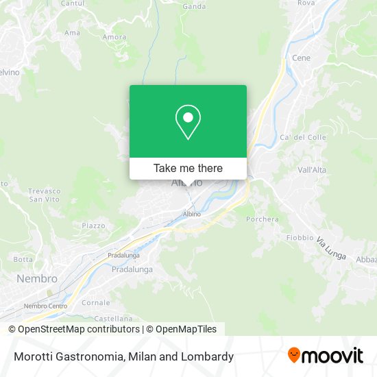 Morotti Gastronomia map