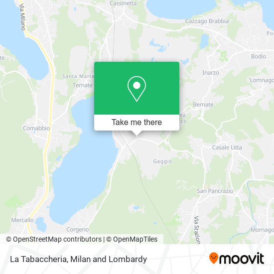 La Tabaccheria map