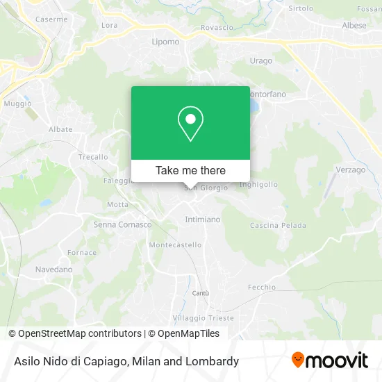 Asilo Nido di Capiago map