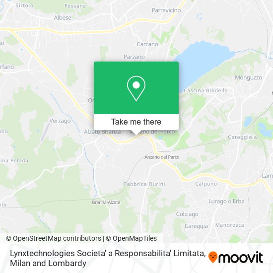 Lynxtechnologies Societa' a Responsabilita' Limitata map