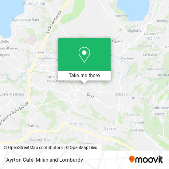 Ayrton Cafè map