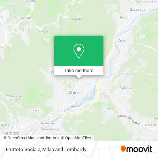 Frutteto Sociale map