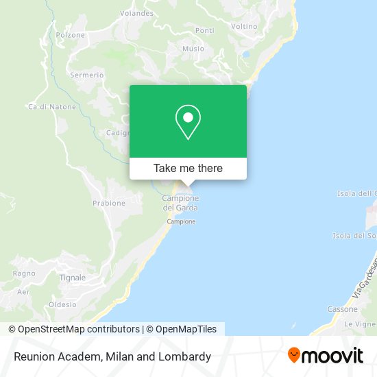 Reunion Academ map