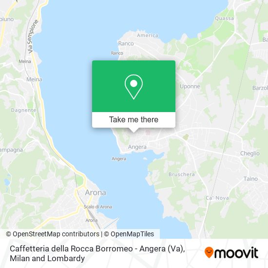 Caffetteria della Rocca Borromeo - Angera (Va) map