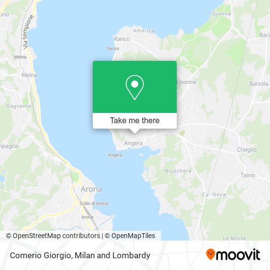 Comerio Giorgio map