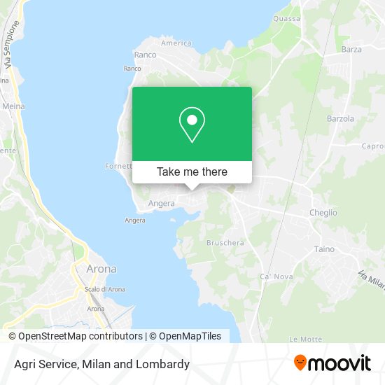 Agri Service map