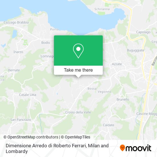 Dimensione Arredo di Roberto Ferrari map