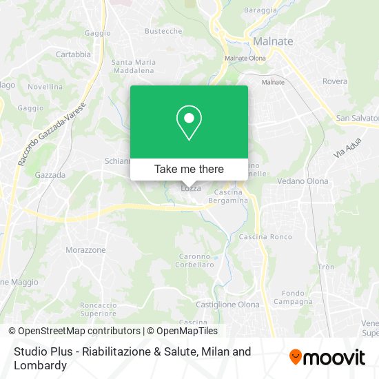 Studio Plus - Riabilitazione & Salute map