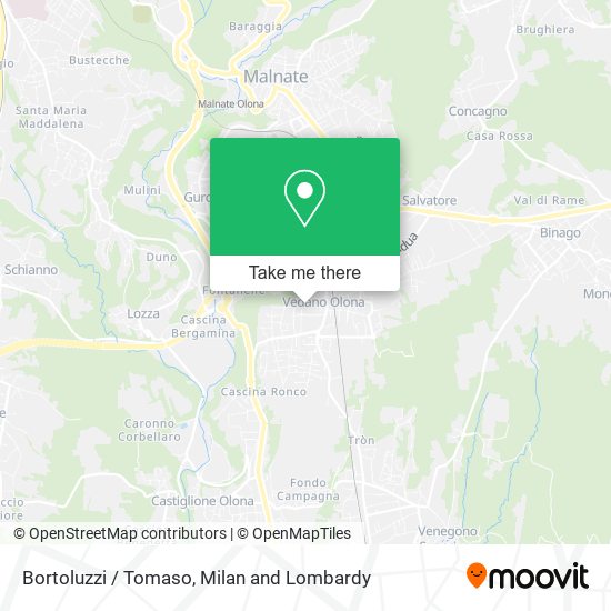 Bortoluzzi / Tomaso map