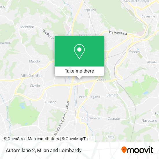 Automilano 2 map