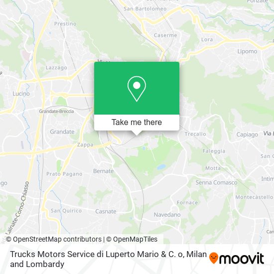 Trucks Motors Service di Luperto Mario & C. o map