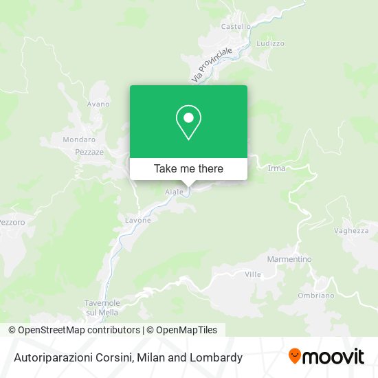 Autoriparazioni Corsini map