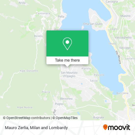 Mauro Zerlia map