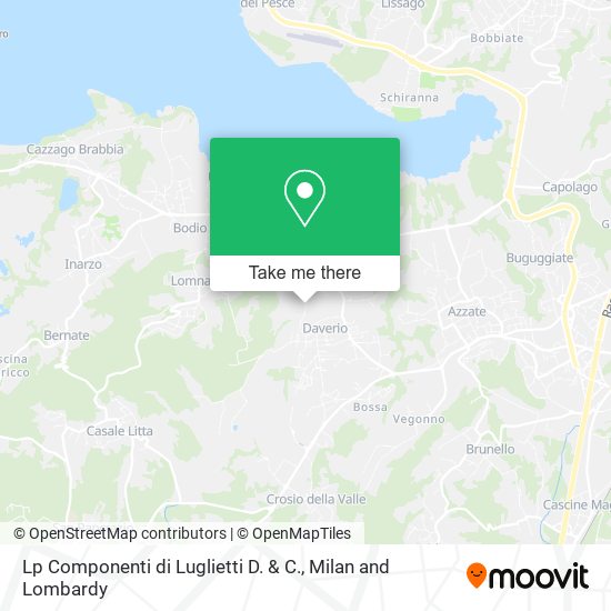 Lp Componenti di Luglietti D. & C. map