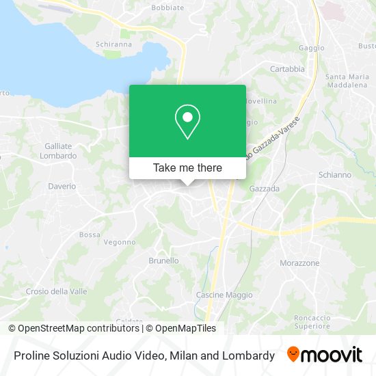 Proline Soluzioni Audio Video map