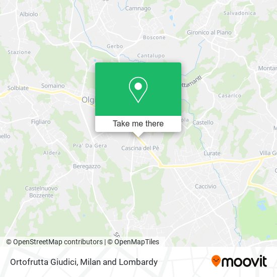 Ortofrutta Giudici map