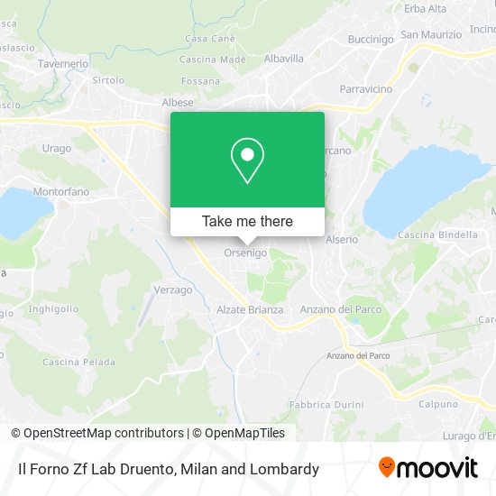 Il Forno Zf Lab Druento map