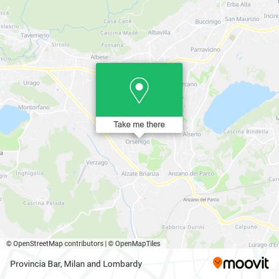 Provincia Bar map