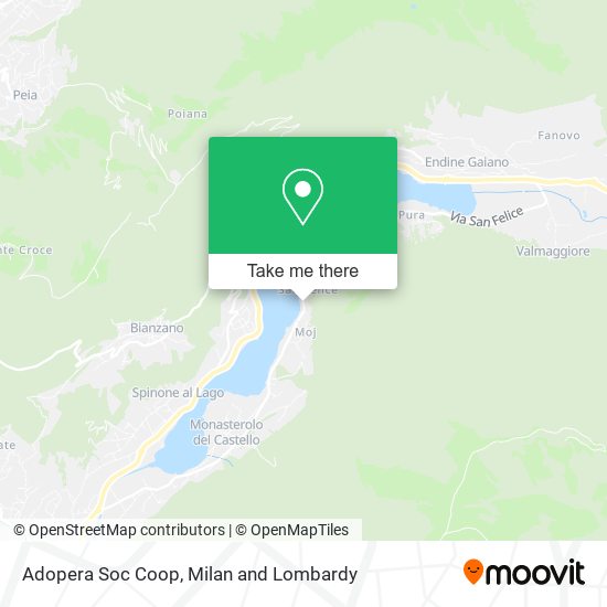 Adopera Soc Coop map