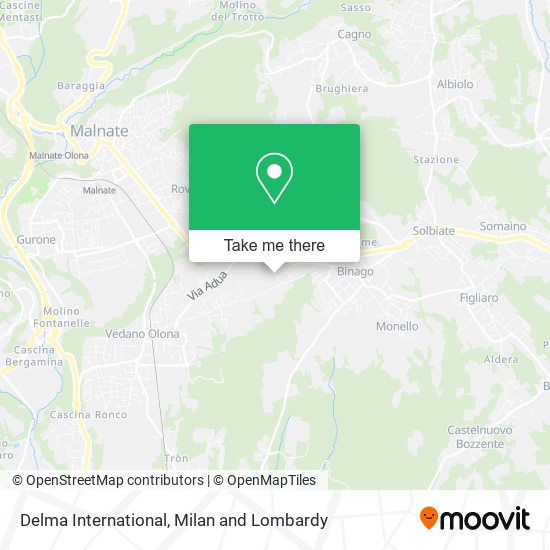 Delma International map