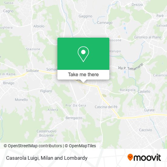 Casarola Luigi map