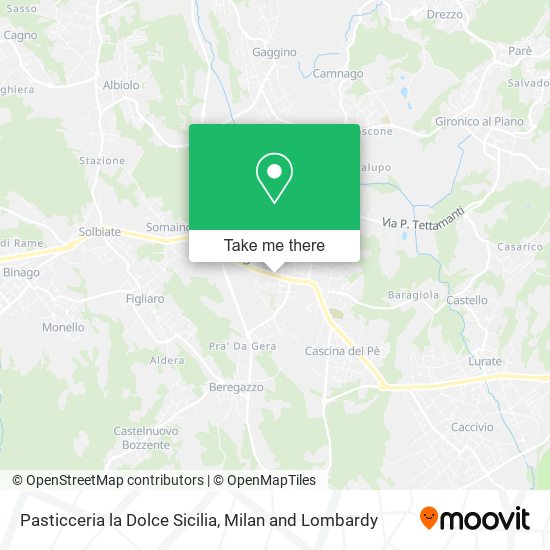 Pasticceria la Dolce Sicilia map