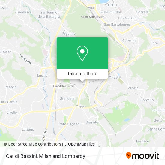 Cat di Bassini map