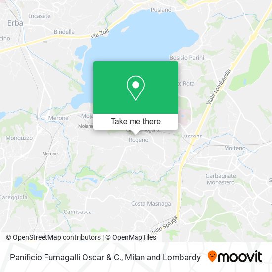 Panificio Fumagalli Oscar & C. map