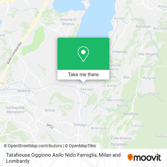 Tatahouse Oggiono Asilo Nido Famiglia map