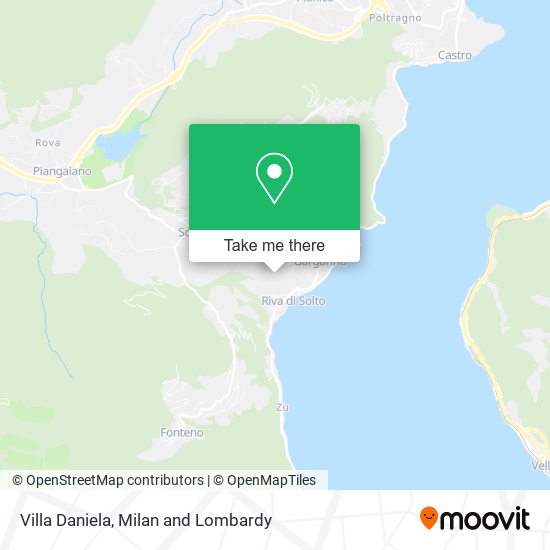 Villa Daniela map