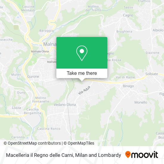 Macelleria il Regno delle Carni map