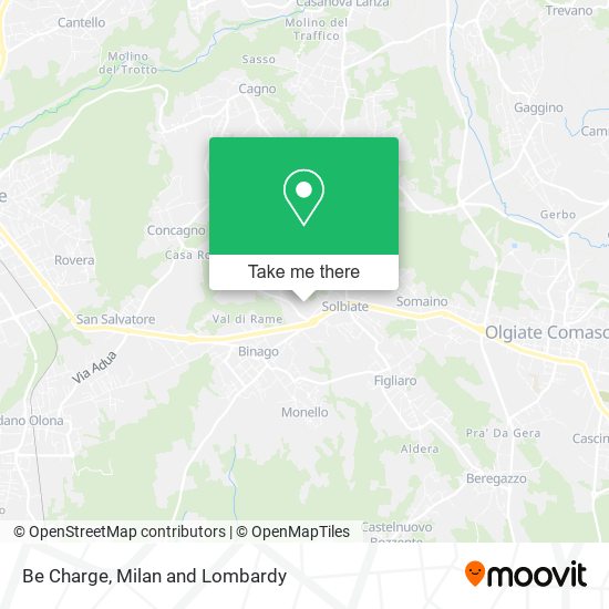 Be Charge map