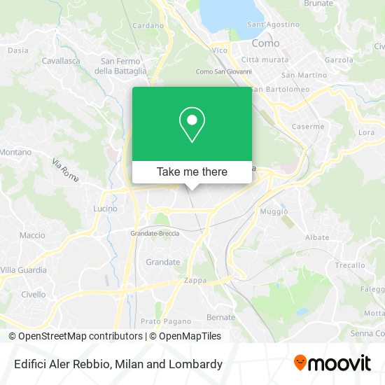 Edifici Aler Rebbio map
