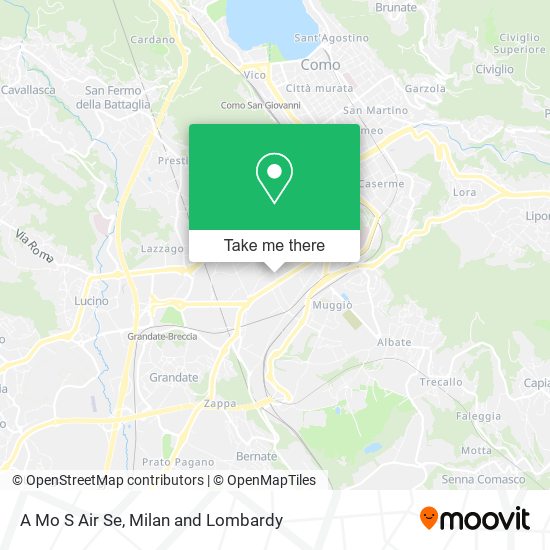 A Mo S Air Se map