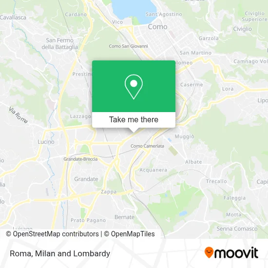Roma map