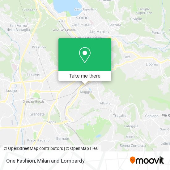 One Fashion map