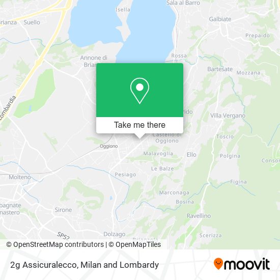2g Assicuralecco map