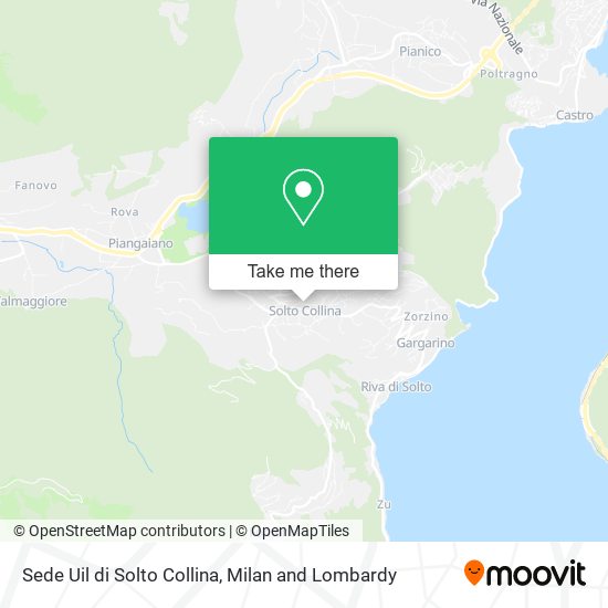 Sede Uil di Solto Collina map